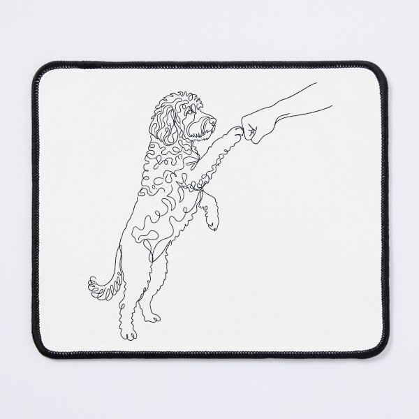 Item preview, Vintage Portuguese Water Dog Paw Friend Dog Mom Dad Lover designed and sold by DoodleTortle.