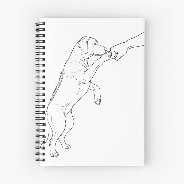 Item preview, Vintage Rhodesian Ridgeback Paw Friend Dog Mom Dad Lover designed and sold by DoodleTortle.