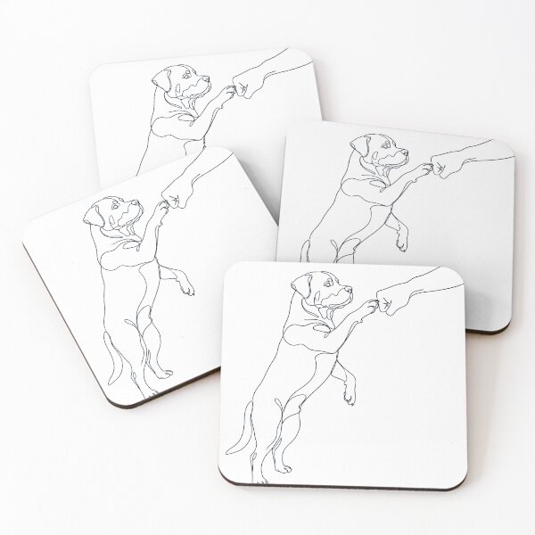 Item preview, Vintage Rottweiler Paw Friend Dog Mom Dad Lover designed and sold by DoodleTortle.