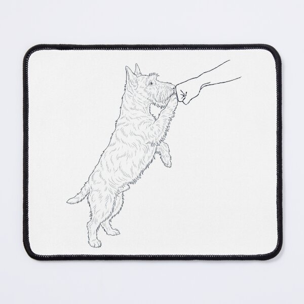 Item preview, Vintage Scottish Terrier Paw Friend Dog Mom Dad Lover designed and sold by DoodleTortle.