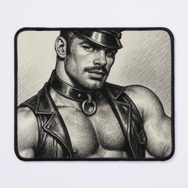 Item preview, Gay Leather Bar Series Daddy Leder Pride Graphic Design designed and sold by ItsAKinkThing.