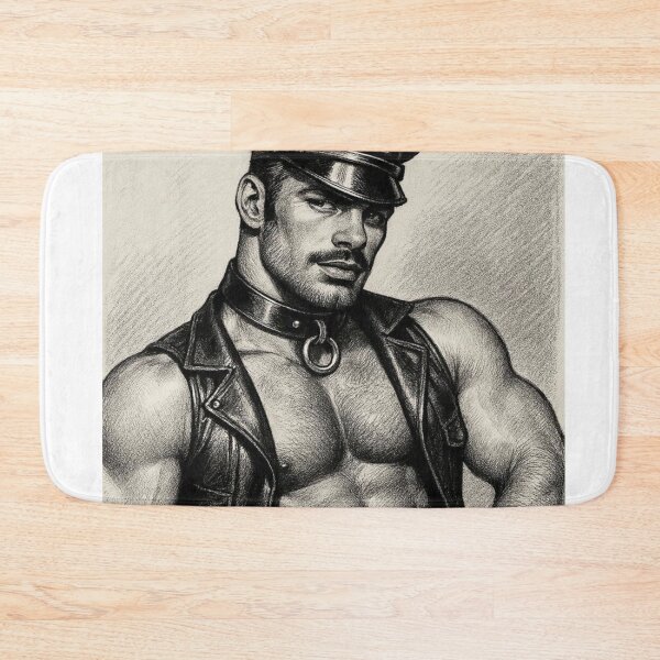 Artikelvorschau, Gay Leather Bar Series Daddy Leder Pride Grafikdesign entworfen und verkauft von ItsAKinkThing.