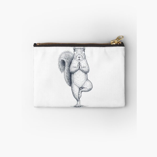 Item preview, Vintage Squirrel Yoga Tree Pose Animal Lover designed and sold by TerryConnells.