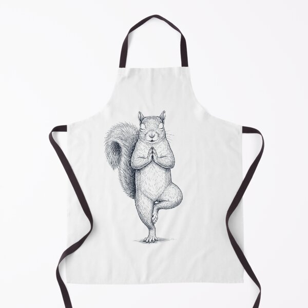 Item preview, Vintage Squirrel Yoga Tree Pose Animal Lover designed and sold by TerryConnells.