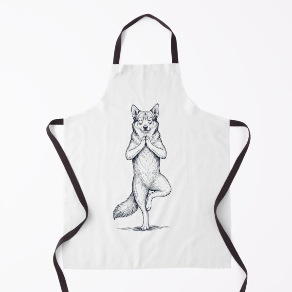 Item preview, Vintage Sueco Vallhund Yoga Árbol Pose Perro Mamá Amante designed and sold by TerryConnells.