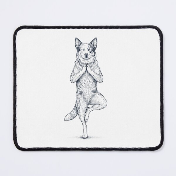 Item preview, Vintage Texas Heeler Yoga Tree Pose Dog Mom Lover designed and sold by TerryConnells.