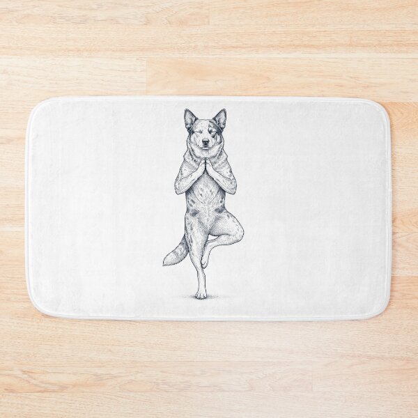 Item preview, Vintage Texas Heeler Yoga Tree Pose Dog Mom Lover designed and sold by TerryConnells.