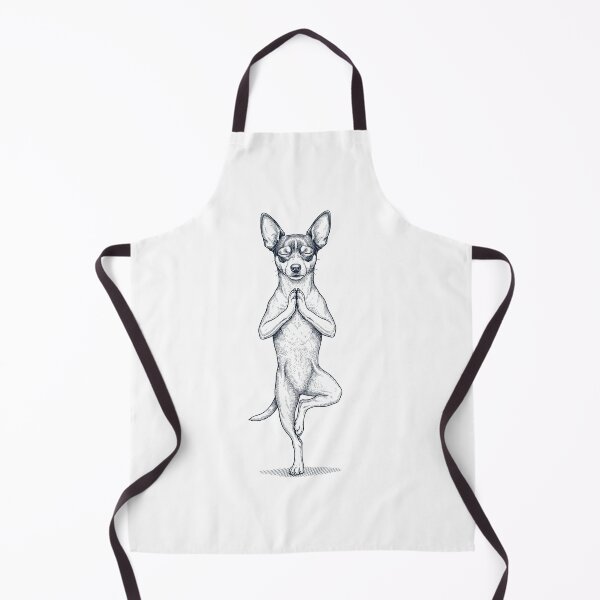 Item preview, Vintage Toy Fox Terrier Yoga Tree Pose Dog Mom Lover designed and sold by TerryConnells.