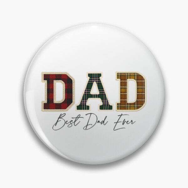 Item preview, Best Dad Ever Shirt Plaid Faux Patchwork Lumberjack Vintage Dad Fathers Day Gift Tee designed and sold by Panom Suavichien.