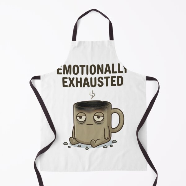 Item preview, Funny Coffee Emotionally Exhausted T-Shirt – Relatable Meme Humor designed and sold by DIRTYSKETCHH.