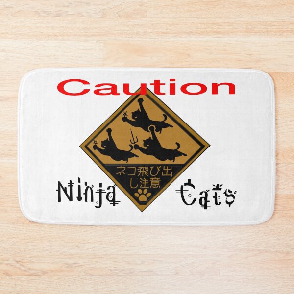 Item preview, Ninja Cats Crossing designed and sold by Calimon.
