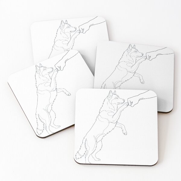 Item preview, Vintage Siberian Husky Paw Friend Dog Mom Dad Lover designed and sold by DoodleTortle.
