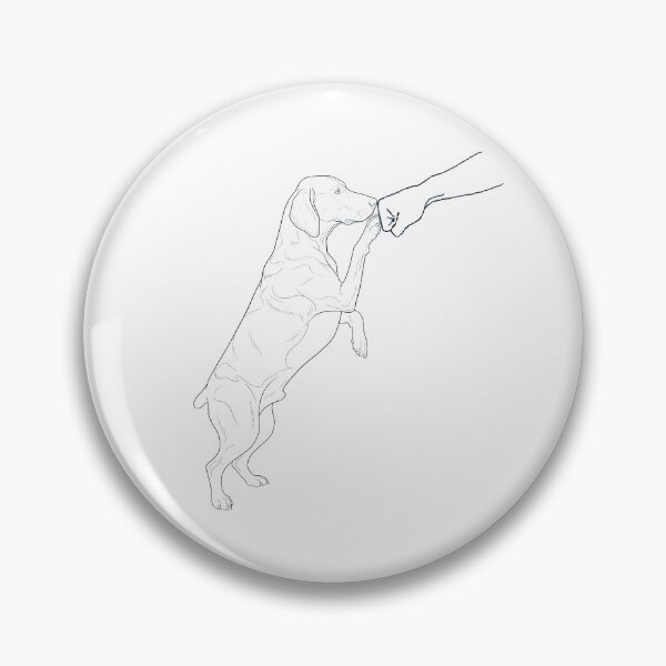 Item preview, Vintage Weimaraner Paw Friend Dog Mom Dad Lover designed and sold by DoodleTortle.