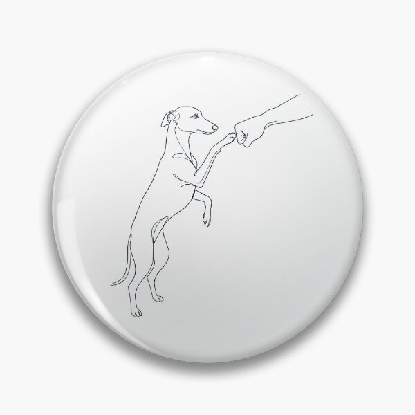 Item preview, Vintage Whippet Paw Friend Dog Mom Dad Lover designed and sold by DoodleTortle.
