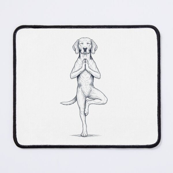 Item preview, Vintage Treeing Walker Coonhound Yoga Tree Pose Dog Mom Lover designed and sold by TerryConnells.