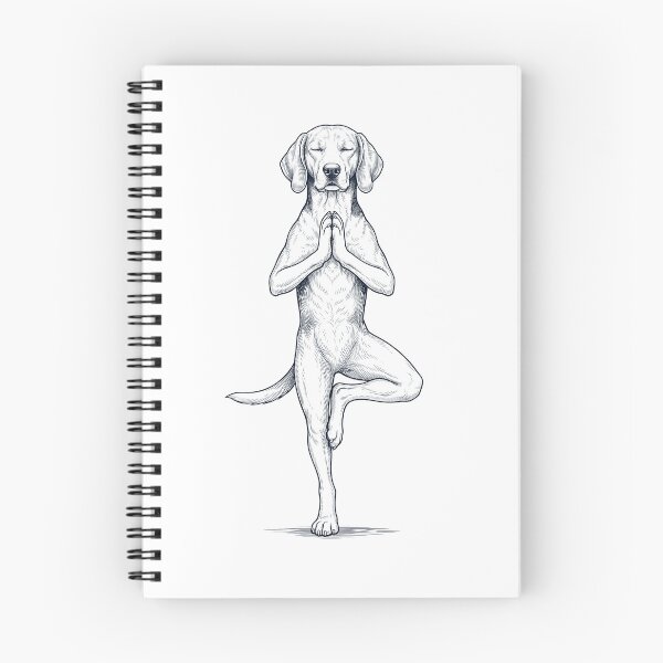 Item preview, Vintage Treeing Walker Coonhound Yoga Tree Pose Dog Mom Lover designed and sold by TerryConnells.
