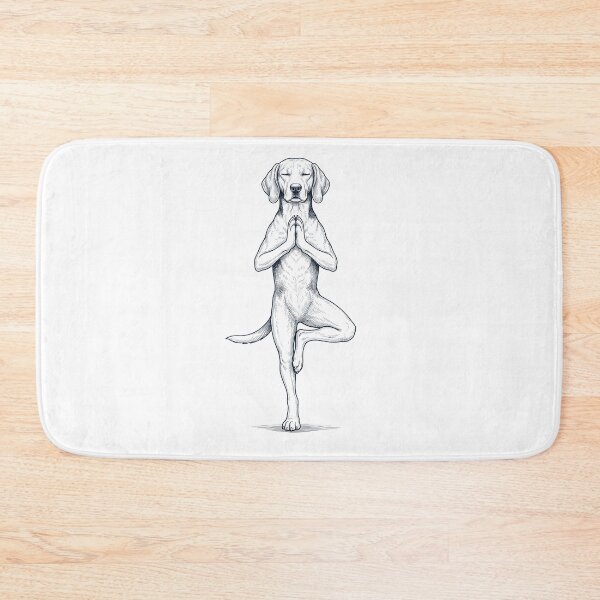 Item preview, Vintage Treeing Walker Coonhound Yoga Tree Pose Dog Mom Lover designed and sold by TerryConnells.