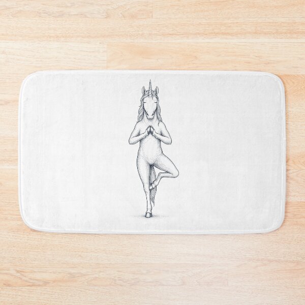 Item preview, Vintage Unicorn Yoga Tree Pose Animal Lover designed and sold by TerryConnells.