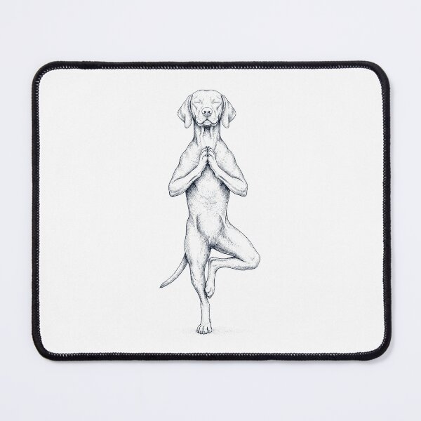 Item preview, Vintage Vizsla Yoga Tree Pose Dog Mom Lover designed and sold by TerryConnells.