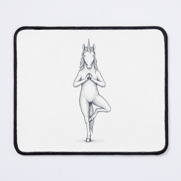 Item preview, Vintage Unicorn Yoga Tree Pose Animal Lover designed and sold by TerryConnells.
