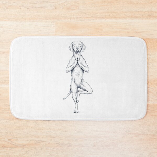 Item preview, Vintage Vizsla Yoga Tree Pose Dog Mom Lover designed and sold by TerryConnells.