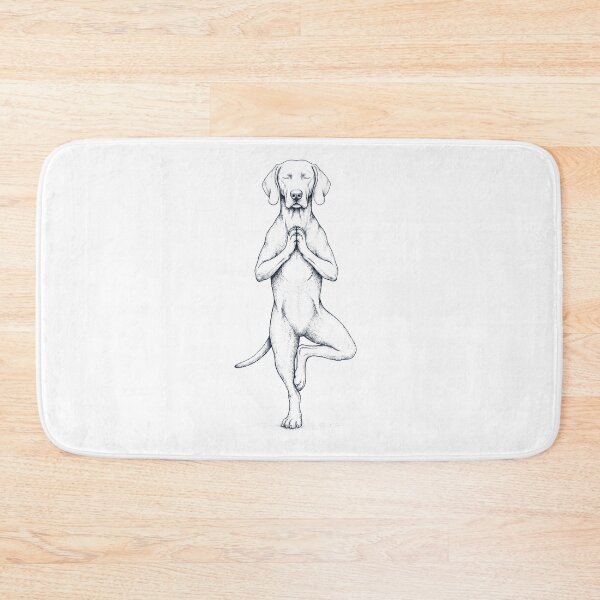 Item preview, Vintage Weimaraner Yoga Tree Pose Dog Mom Lover designed and sold by TerryConnells.