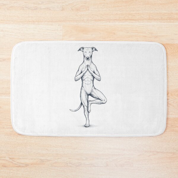 Item preview, Vintage Whippet Yoga Tree Pose Dog Mom Lover designed and sold by TerryConnells.