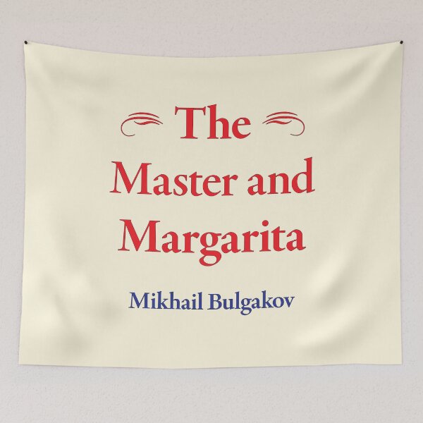 Item preview, Mikhail Bulgakov, The Master and Margarita, Russian and Soviet Writer, Classic Literature designed and sold by CharlottePlaceArt.