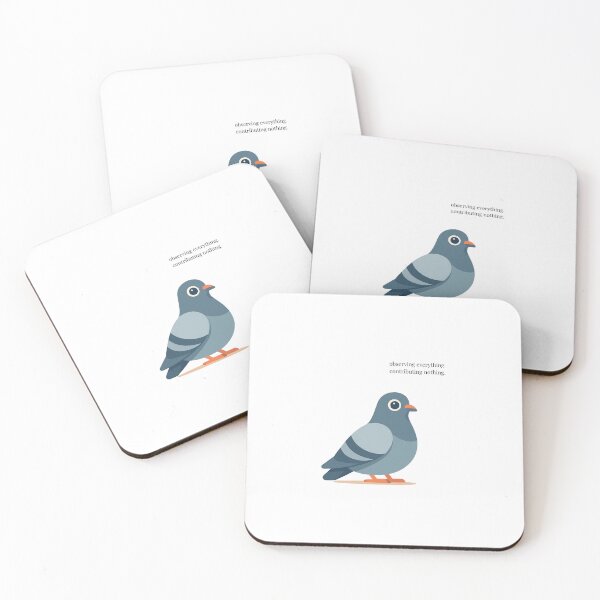 Item preview, All Knowing Pidgeon designed and sold by dasaimee.