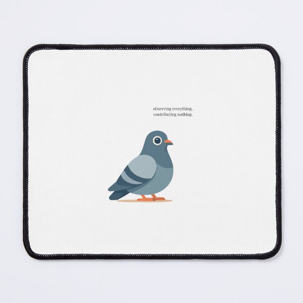 Item preview, All Knowing Pidgeon designed and sold by dasaimee.