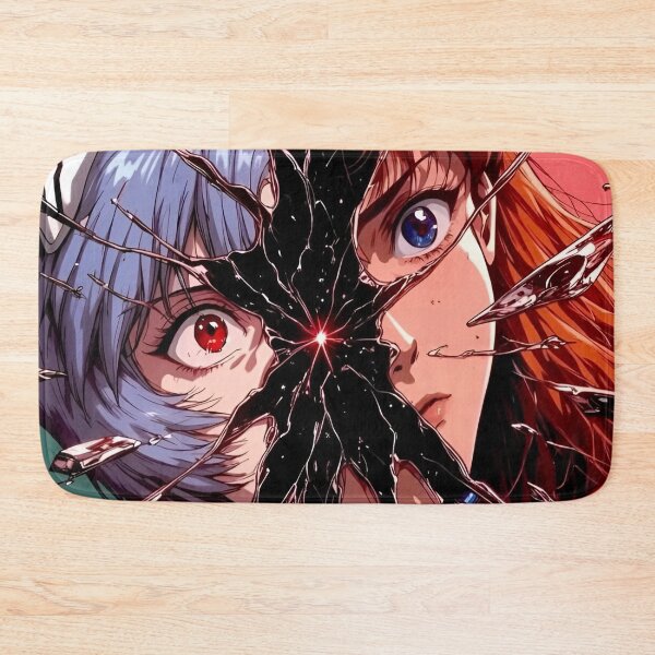 Item preview, Rei Ayanami & Asuka Langley Broken Reality | Evangelion Anime Art designed and sold by Dyan4.