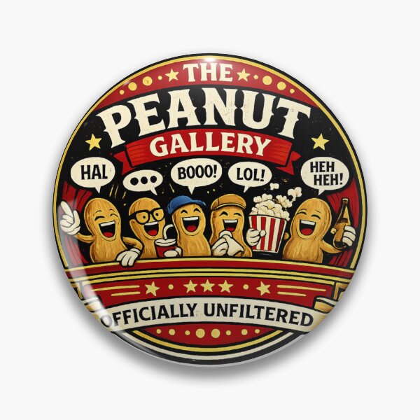 Item preview, The Peanut Gallery Vintage Logo designed and sold by Paletteorama.