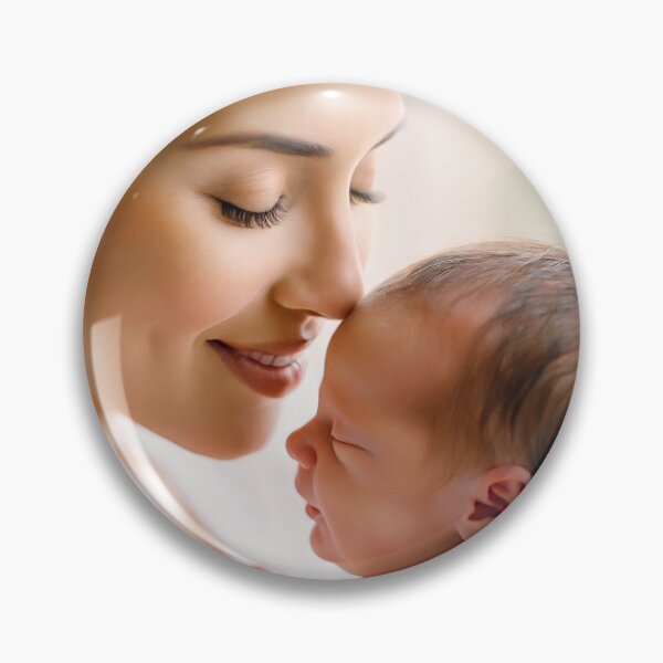 Item preview, mother tenderly cradling her baby designed and sold by psychoshadow.