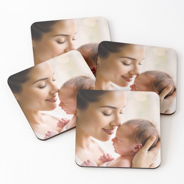 Item preview, mother tenderly cradling her baby designed and sold by psychoshadow.