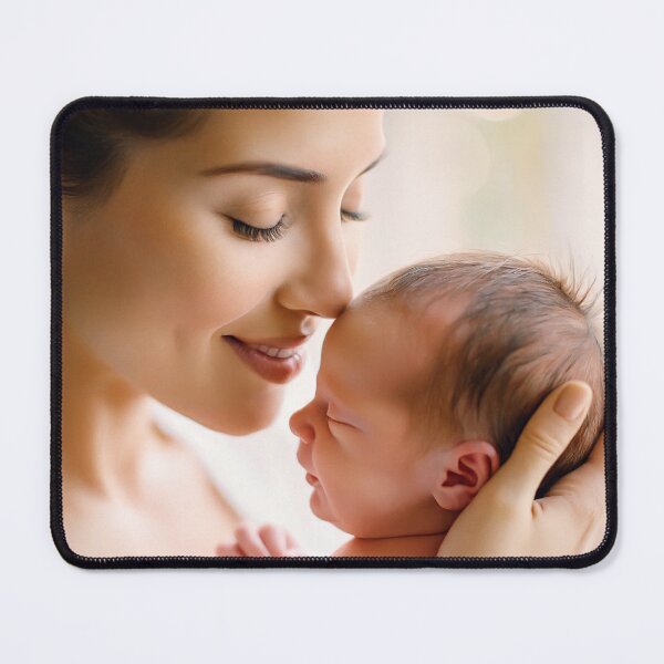 Item preview, mother tenderly cradling her baby designed and sold by psychoshadow.