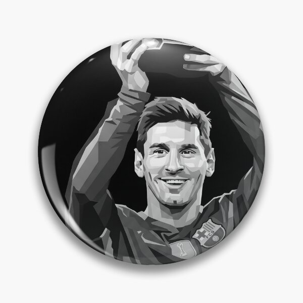 Item preview, Messi grayscale  designed and sold by Japanese art.