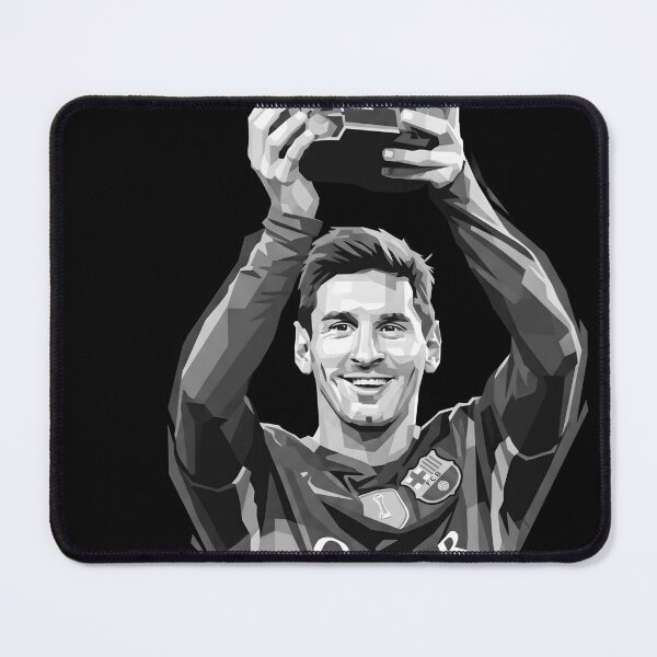 Item preview, Messi grayscale designed and sold by Japanese art.