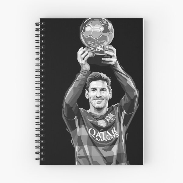 Artikelvorschau, Messi Graustufen entworfen und verkauft von Japanese art.