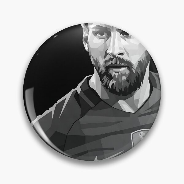 Item preview, Messi grayscale  designed and sold by Japanese art.