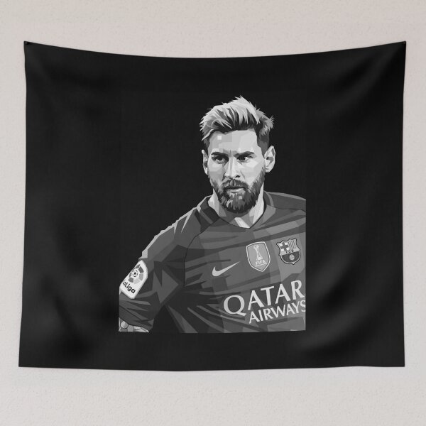 Item preview, Messi grayscale  designed and sold by Japanese art.