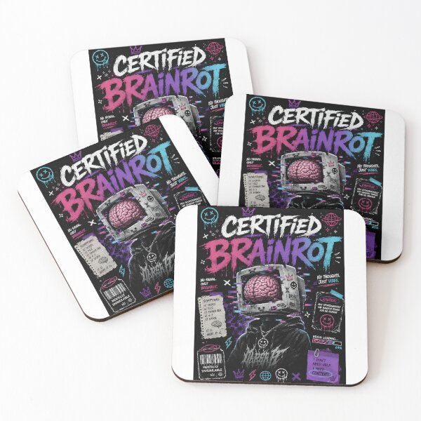 Item preview, Certified Brainrot Meme designed and sold by DCdigitalgrowth.