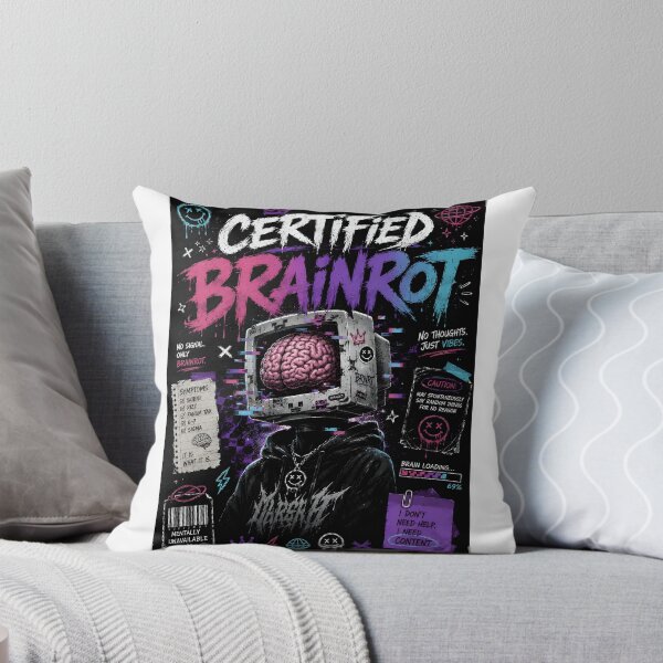 Item preview, Certified Brainrot Meme designed and sold by DCdigitalgrowth.