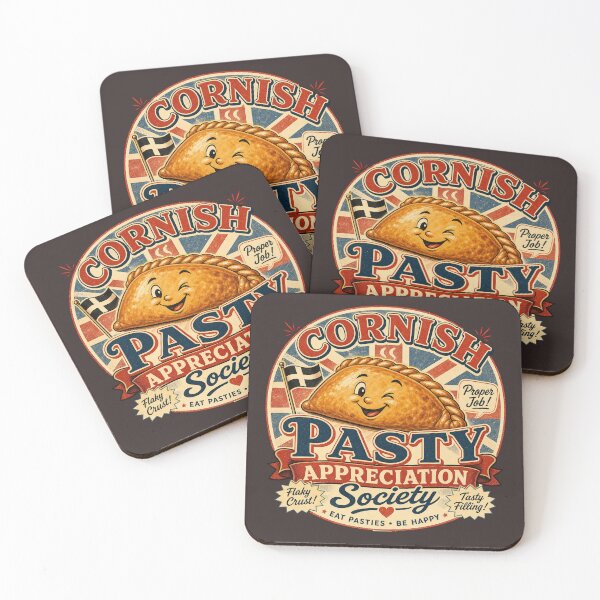 Item preview, Cornish Pasty Appreciation Society – Funny British Food designed and sold by MeatyTees.