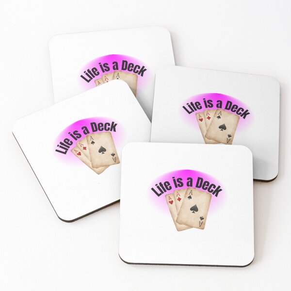Item preview, Life Is Deck -Poker Cards Aesthetic Design  designed and sold by Palette _Vibes.