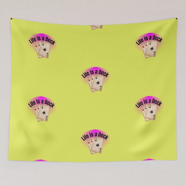 Item preview, Life Is Deck -Poker Cards Aesthetic Design  designed and sold by Palette-Vibes.