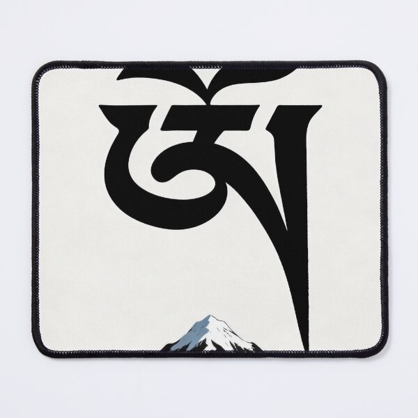 Item preview, Tibetan Om Symbol Mount Kailash Art designed and sold by bocai1994.