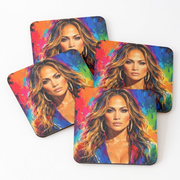 Item preview, Bold Pop Art Jennifer Lopez designed and sold by AndreBarnard.