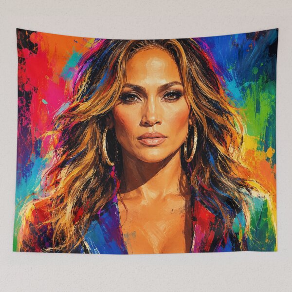 Item preview, Bold Pop Art Jennifer Lopez designed and sold by AndreBarnard.