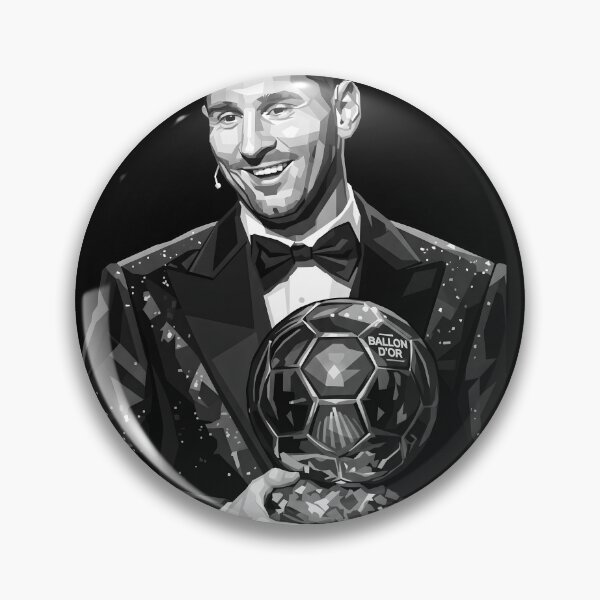 Item preview, Messi grayscale  designed and sold by Japanese art.