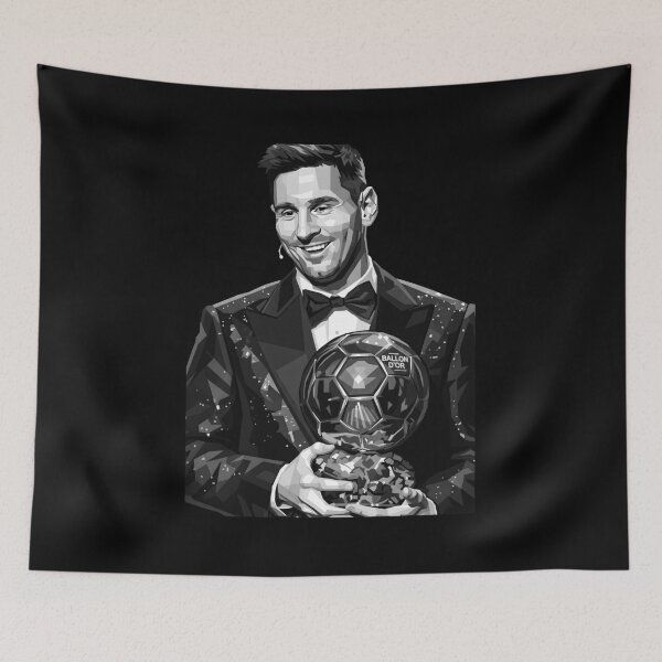 Item preview, Messi grayscale  designed and sold by Japanese art.